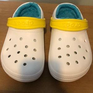 Classic Lined Pop Strap Clog Crocs size 7